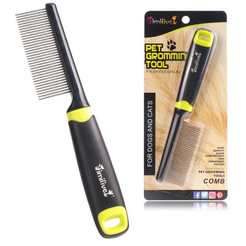 Imilive 35 Pin Pet Row Comb Pet Grooming Row Comb Pet Comb Dog Comb