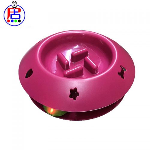 Pet Feeder Cat And Dog Slow Food Bowl Cat Food Bowl Ball Cat Food Bowl Rolling Ball Cat Bowl